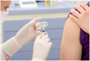 The vaccine against the human papillomavirus infection